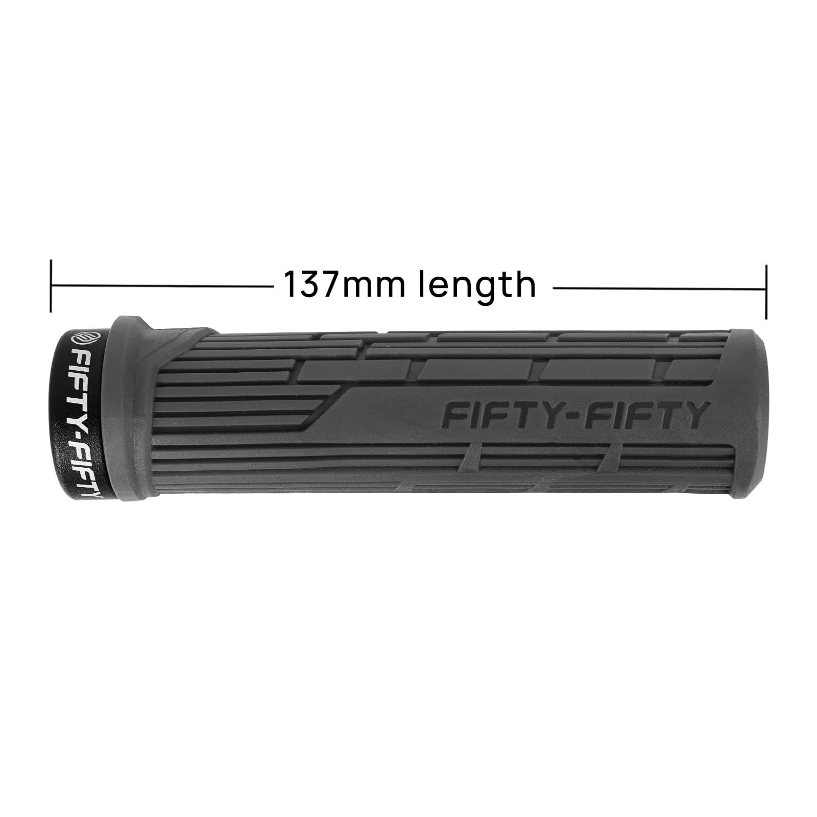 FIFTY-FIFTY Mountain Bike Grips, Single Lock-on MTB Handlerbar Grips, Soft and Comfortable - Image 4