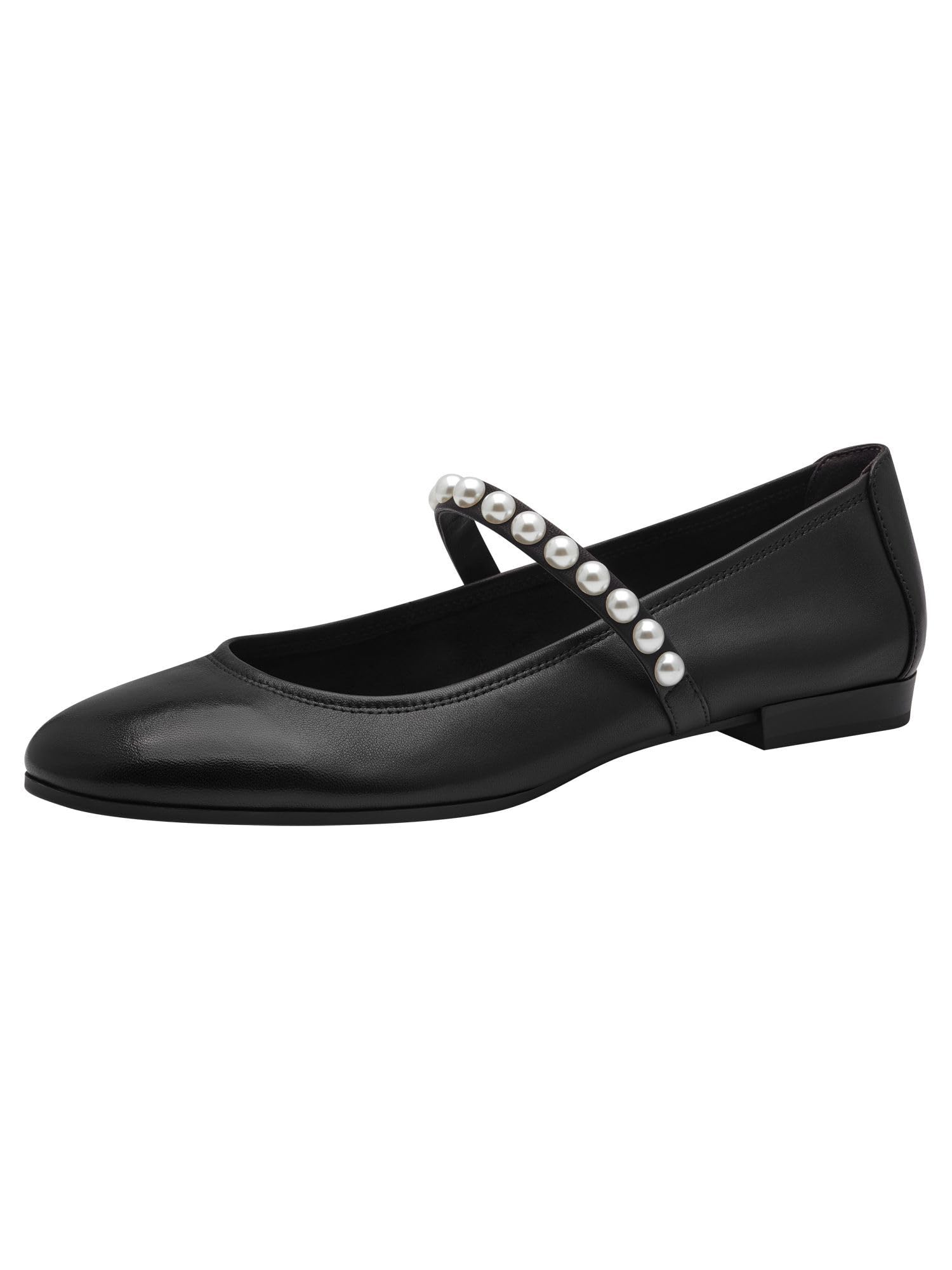 Tamaris Women's Ballerina Shoes in Black, Black, 6 UK