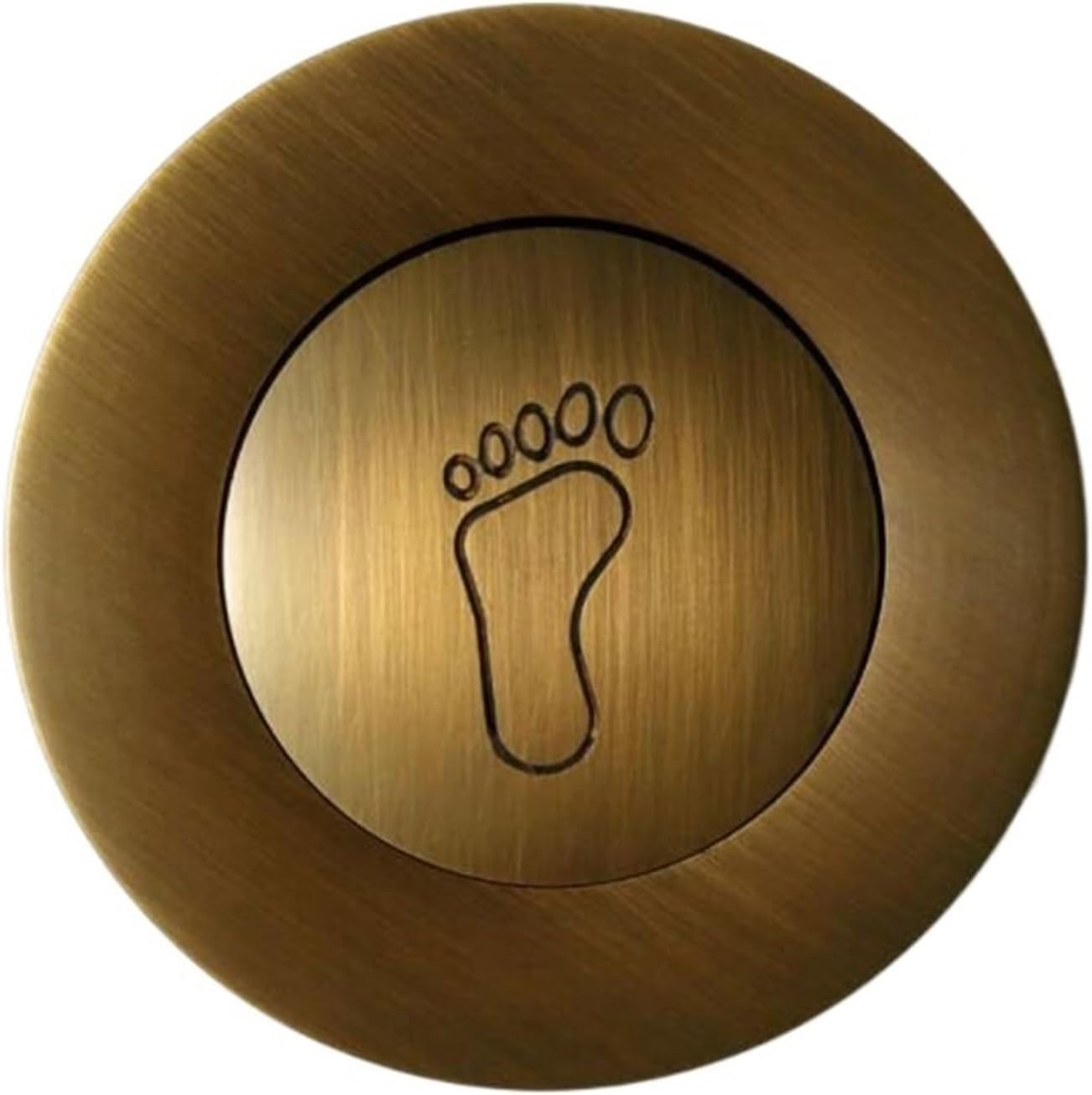 Bathtub Stopper Drain Universal Bouncing Drainer Brass,Accessories Pressing Falling White Black Bronze 2657(Antique)