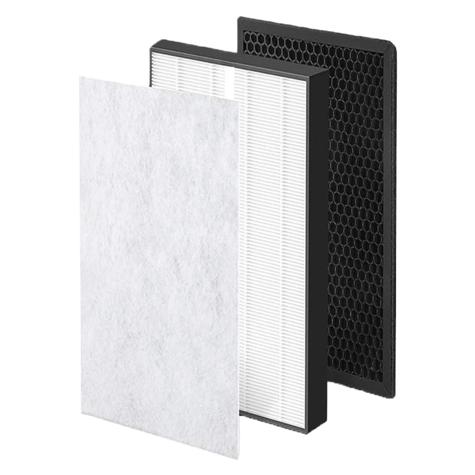 Set Prefiltro HEPA H13 E Carbone For Purificatore D'aria UA‑HG30E Compatible With Sharp UA‑HG30E‑B UZ‑HG3HF UZ‑HG3DF Filtro HEPA Di Ricambio