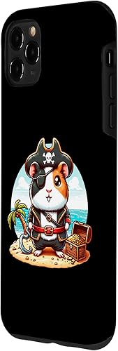 Vista 29 de iPhone 12 mini Pirate Guinea Pig Treasure Island Adventurer Case