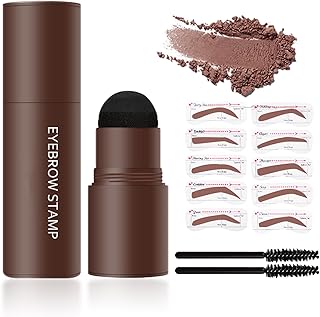 Kit de plantillas para cejas, polvo de cejas ...