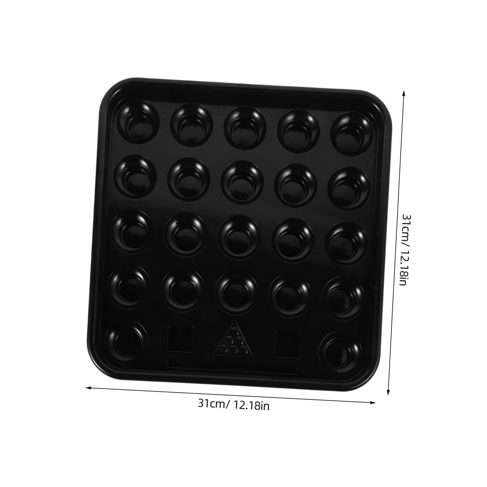 SUPVOX Versatile Billiards Storage Ball Holder Billiard Ball Case Pool Organizer Display Case