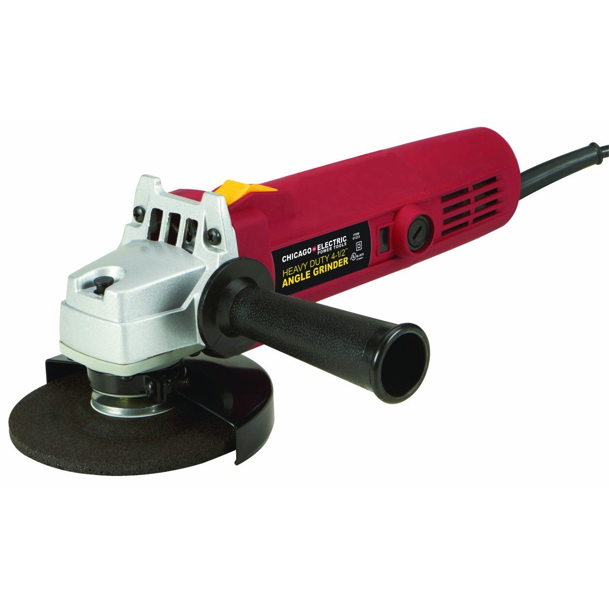 4-1/2 in. 4.5 Amp Heavy Duty Angle Grinder New 90 Day Warranty