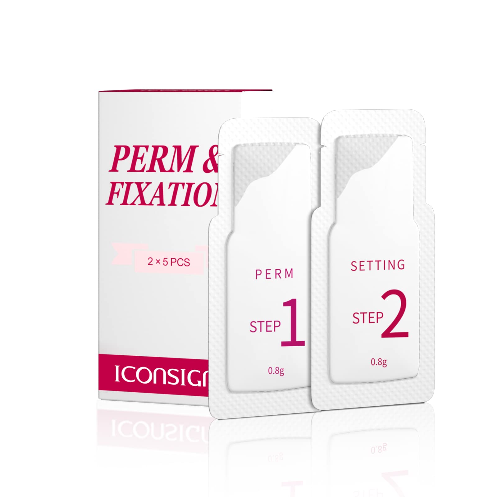 2025 Upgraded Fast Perm Lash Lift Kit Eyelash Perm Kit Perm&Setting Lotion (Quantity: 2×5 Packs)