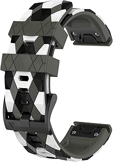 Compatible with Fenix 5 Watch Band, 22mm QuickFit Quick Release Strap for Garmin Fenix 5 Plus/Fenix 6/Fenix 6 Pro/Fenix 7/Forerunner 935/Forerunner 945/Quatix 5 Smartwatch