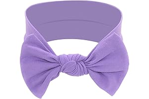 Lavender Bow: Enchanting Headbands for Baby Girls