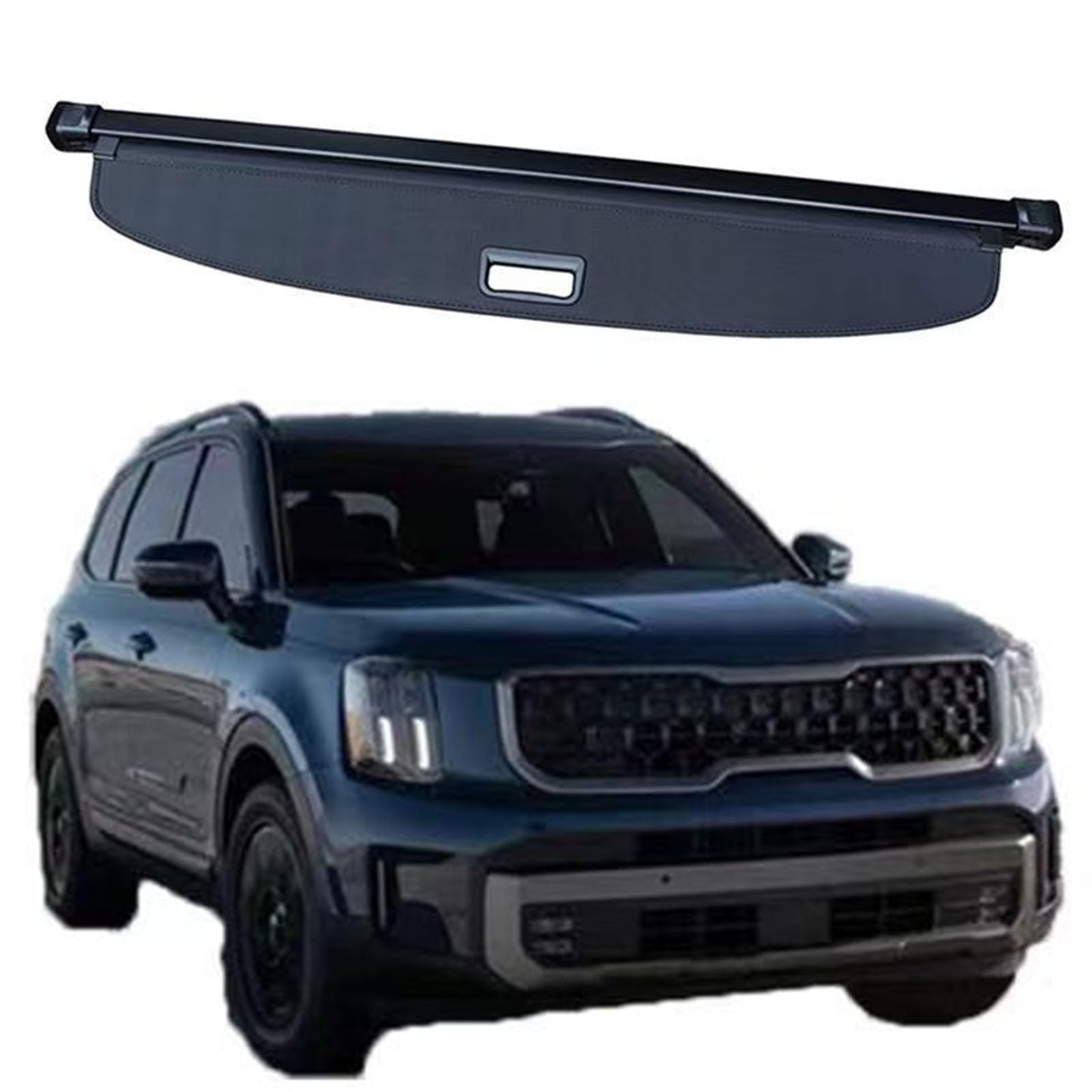 SXLGDW Car Retractable Rear Trunk Parcel Shelf,Compatible with KIA Telluride,Car parts