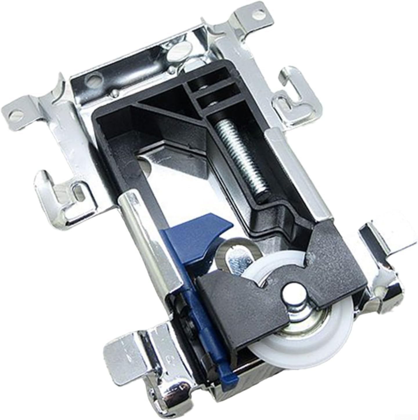 Sliding Door Rollers For Old Wooden Slide-Door, Nylon Pulley + Plastic + Iron Shell Sliding Wardrobe Door Wheels Castors Runners Guides(Next round)
