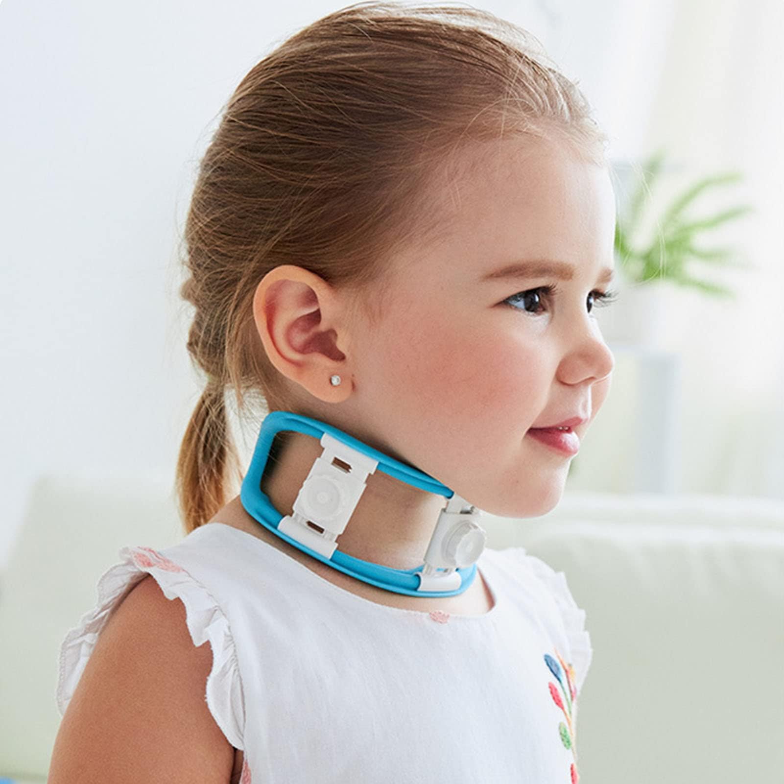 chimoo Neck Tilt Corrector, Child Neck Support Brace Correct Posture Kids Neck Brace Cervical Collar, Pediatric Cervical Collar for Kids Torticollis, Injury