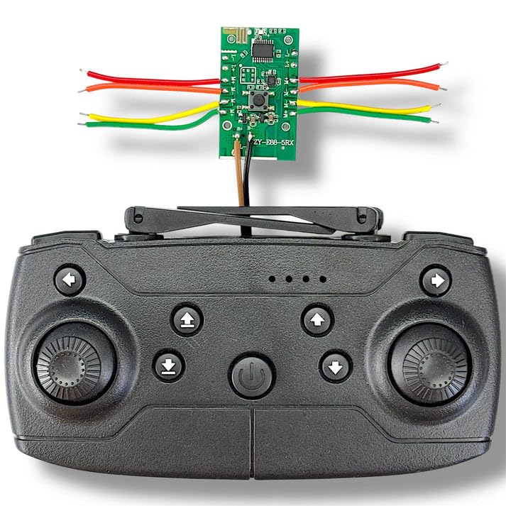 E88 Drone Receiver & Transmitter RC Set for DIY Projects | Receiver Module, Remote Control, DIY Compatible PCB Board Included, Drone Spare Part-picture-16