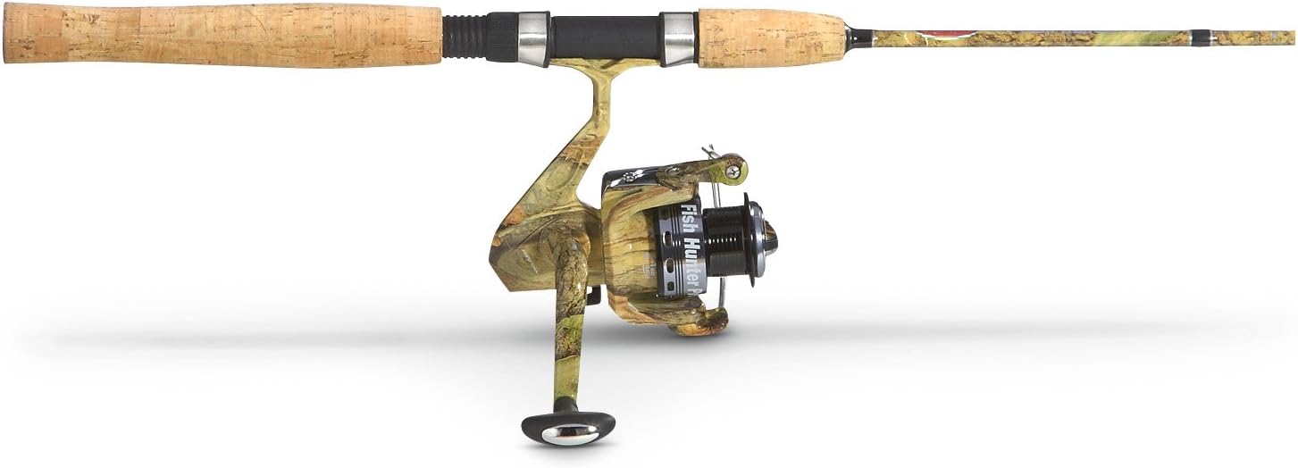 JIMMY HOUSTON Fish Hunter PRO DX Combo Series 5'6" 2 PC Light W/FHPD-104A Reel