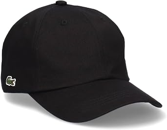 Lacoste SIDELOGOCAP011 Side Logo Cap Black