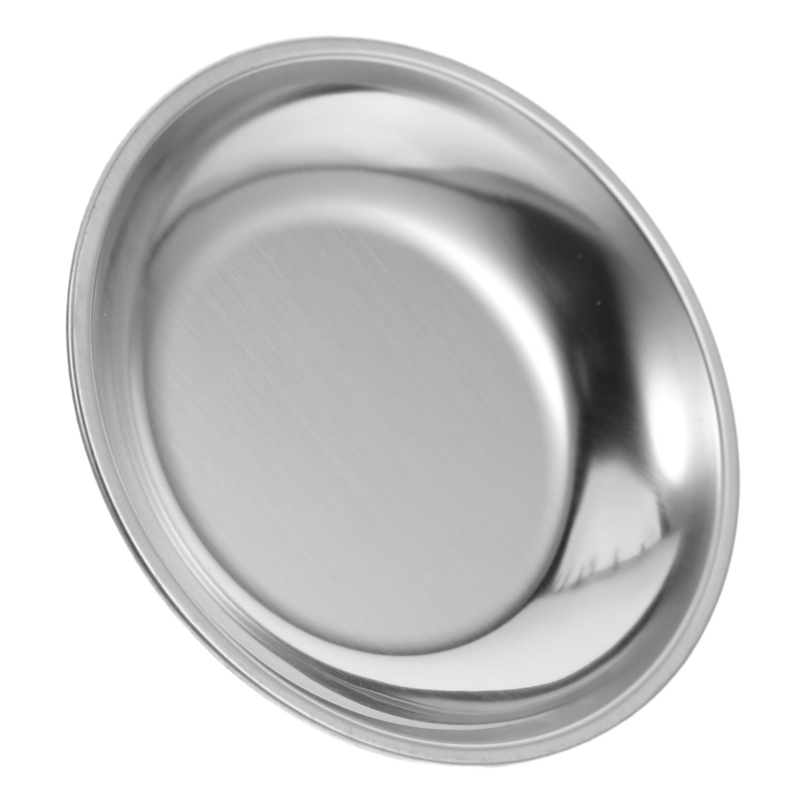 Cabilock Stainless Steel Tea Bag Dish Drip Tray Elegant Tea Holder Decorative Kitchen Accessory for Use Flat Base Design