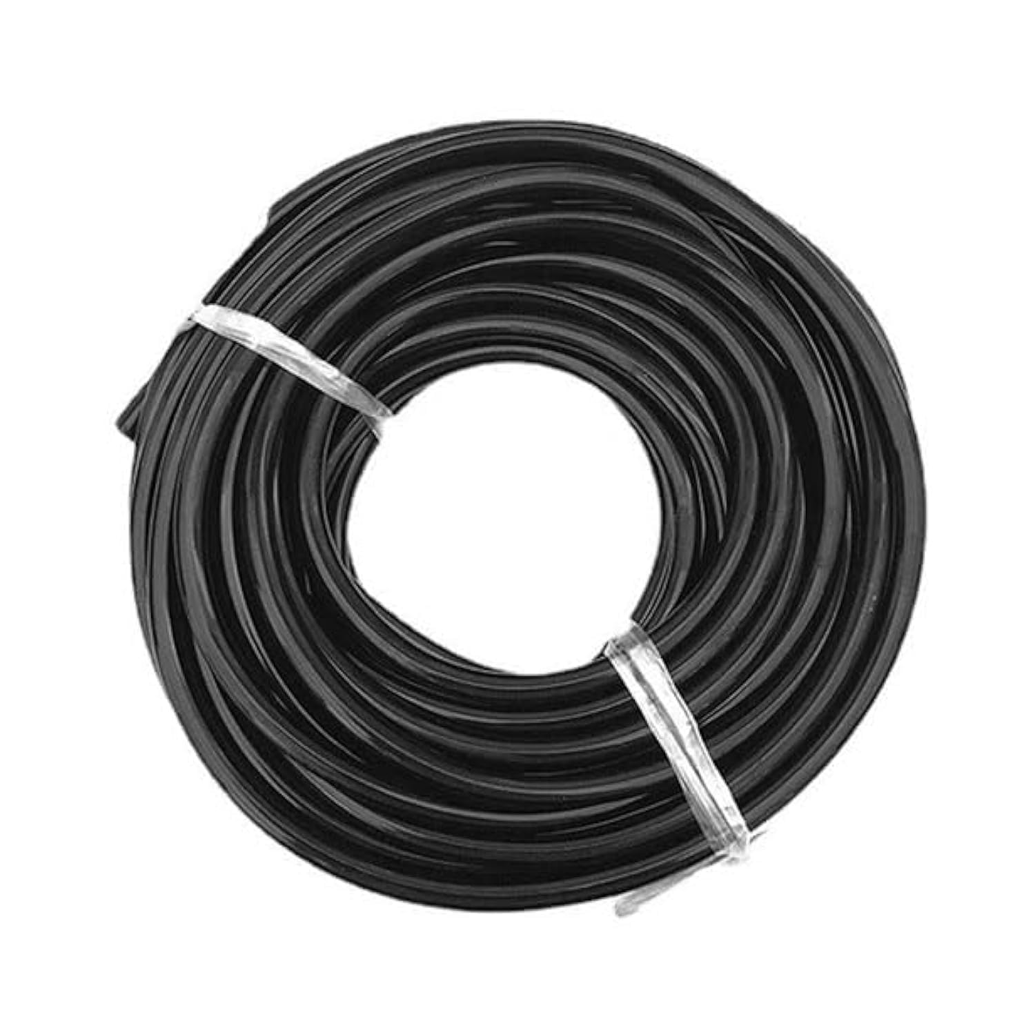 Garden Irrigation 50m Watering Tubing Hose Pipe 1/4 inch Adjustable Sprayer Nozzles Suits Garden Water Cooling Spray Sprinkler Nozzle Suit Drip Irrigation (50m Water Pipe)
