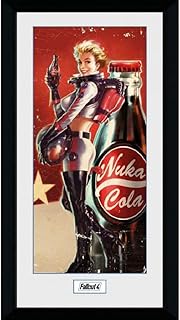 GB Eye Ltd Fallout, Nuka Cola Portrait, encadrée, 50 x 100 cm, Bois, différents, 55 x 105 x 1.8 cm