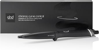 ghd Chronos Curve Wands, Professional Curls and Waves that Last All Day, Fast, Easy, Frizz Free, No Extreme Heat Damage, UK Plug