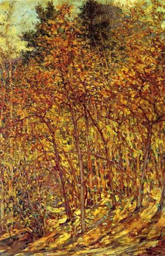 Peinture à l'huile Autumn Sunlight pour décorer votre salon