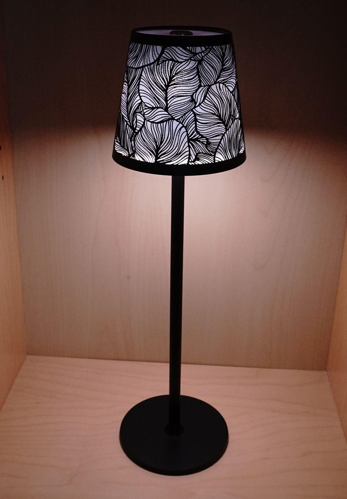 formano LED Akku Tischlampe 41 cm mit Touch-Dimmer USB-Ladeanschluss inkl. Kabel 3-in-1 Lichtmodi (warmweiß/kaltweiß/neutral) – Designlampe IP54 spritzwassergeschützt für Indoor & Outdoor