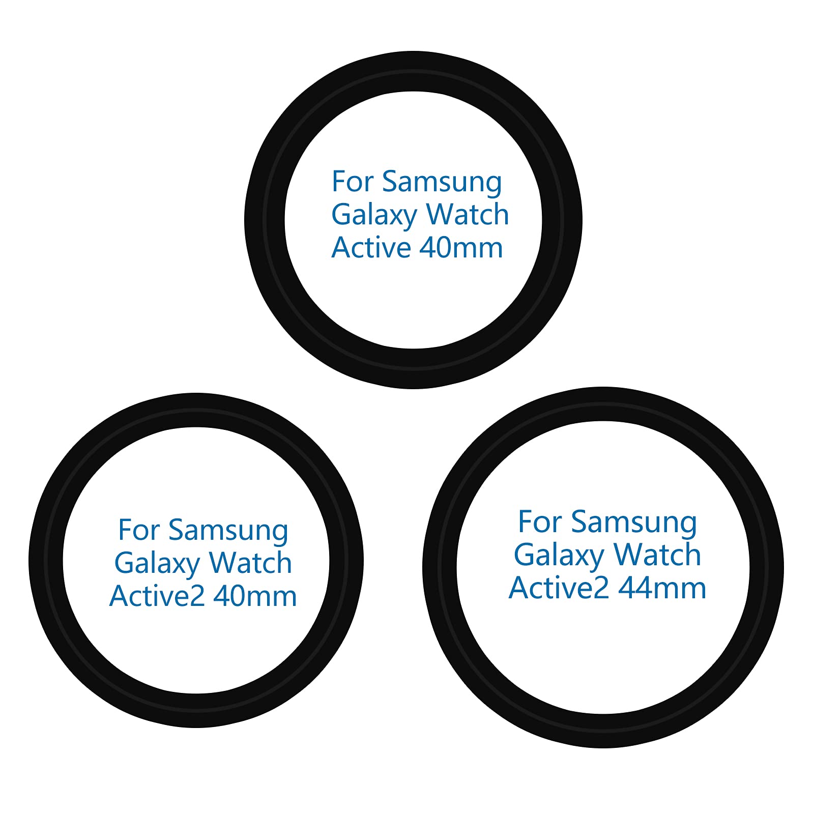 Amazon Com Compatible With Samsung Galaxy Watch Active 2 44mm Screen Glass Replacement Front Glass Lens Replacement Watch Screen Repair Tools Kit No Lcd Screen And Touch Digitizer Cell Phones Accessories