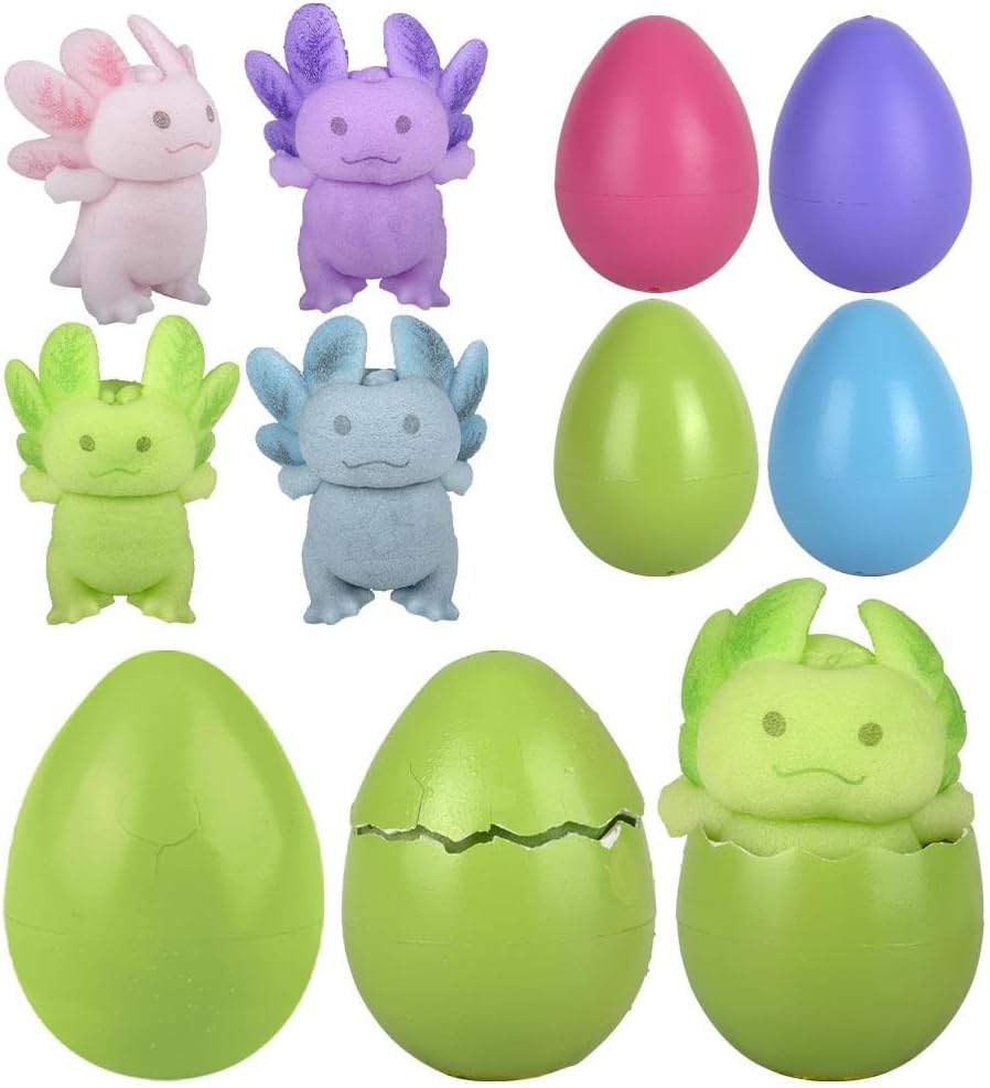 Rhode Island Novelty Small Hatch and Grow Axolotl Egg 2.5" 12ct