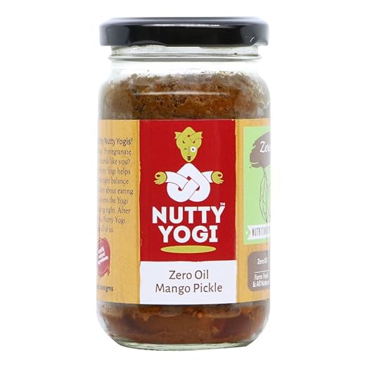 Homemade Zero Oil Mango Pickle | Sukha Aam ka Achar |Traditional Recipe No Oil |Made with Natural Spices | No oil | All Natural | Vitamin C | - 200 gm