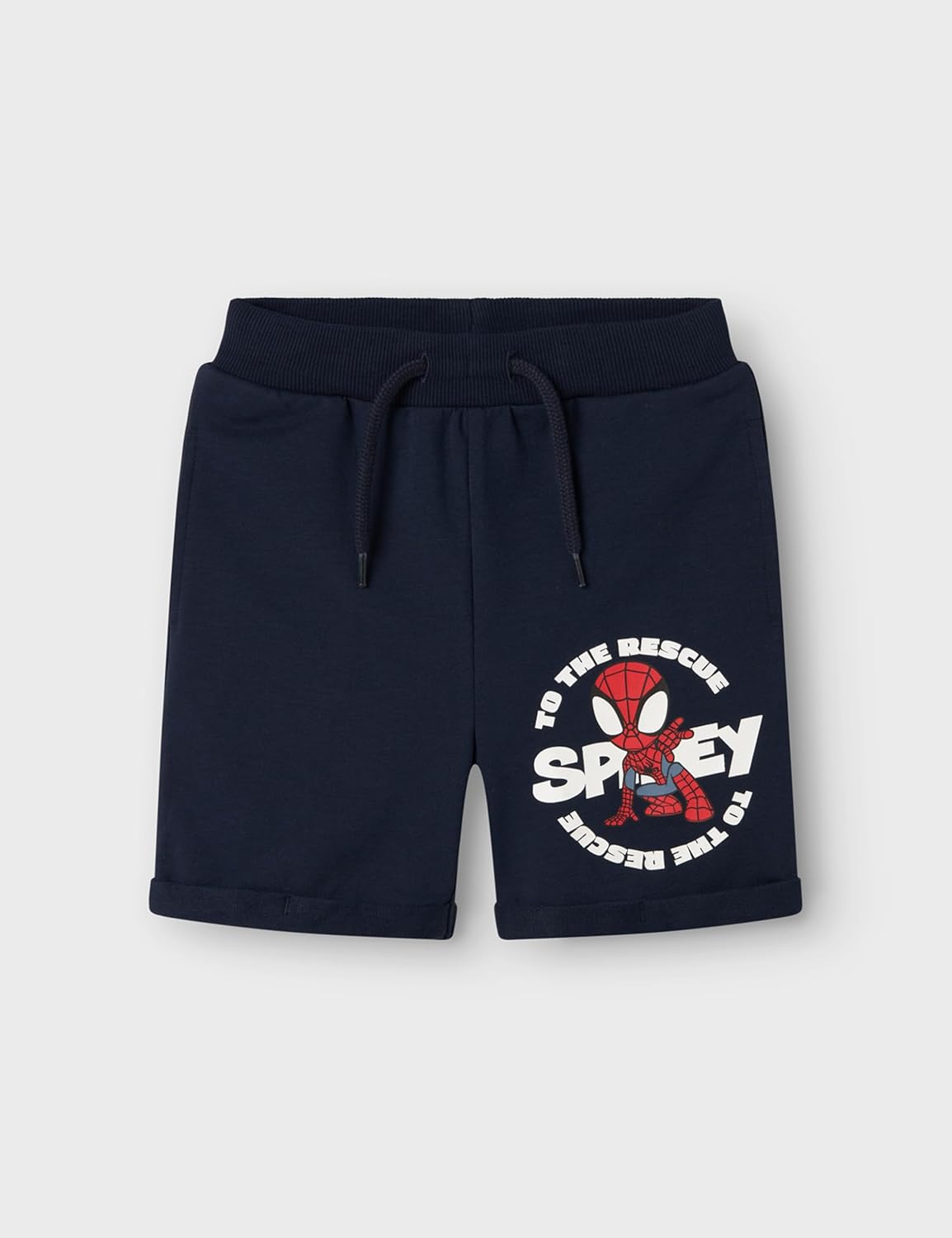 Navy Spider-Man Sweat Shorts by Name It