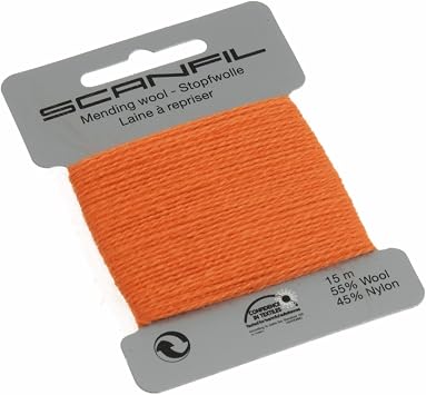 UGL Mending Wool 15m Orange