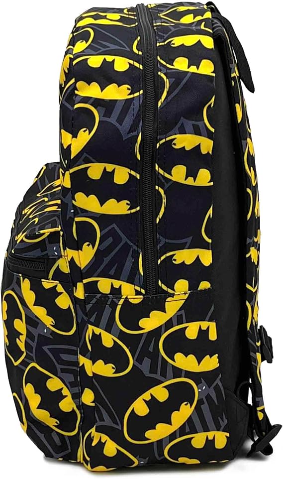 DIBSIES Personalized Kids Backpack Created Using Character Backpack (created using Batman All Over Print Character Backpack)