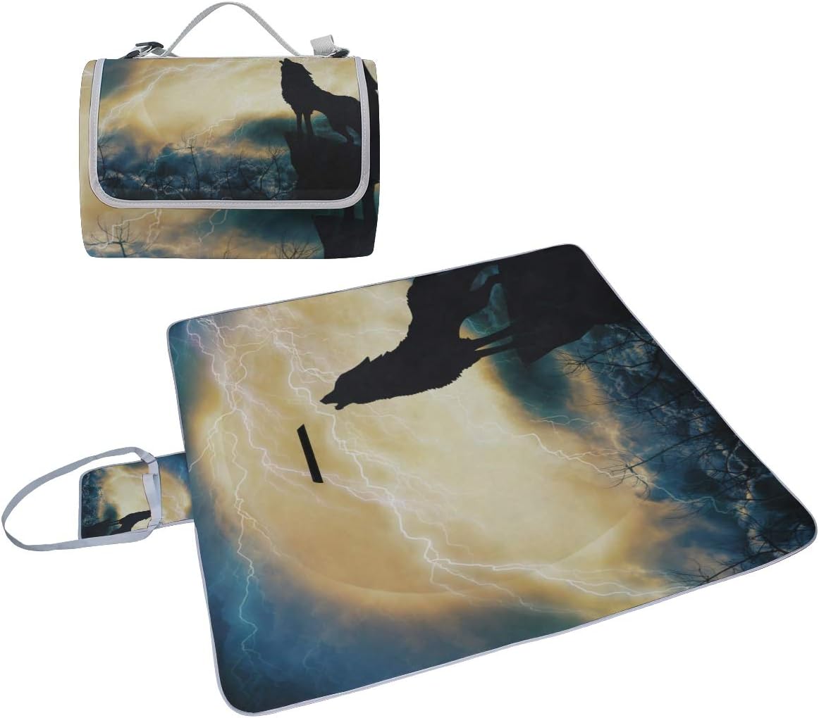 レジャーシート カッコイイ動物 ピクニック 折りたたみ 撥水 アウトドア クッション マット コンパクト 花見 運動会 キャンプ 遠