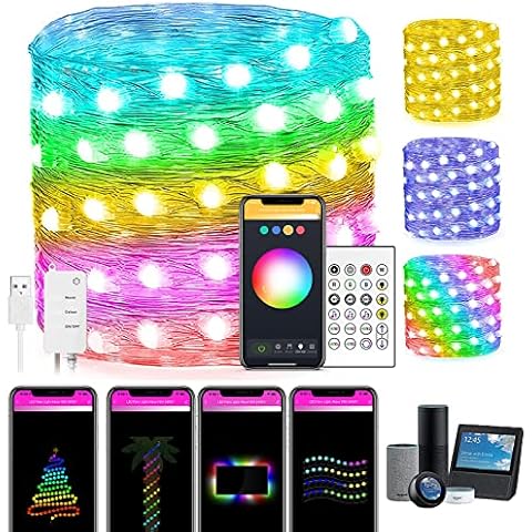Luz de Cadena de Hadas Multicolor 100 LED Cover