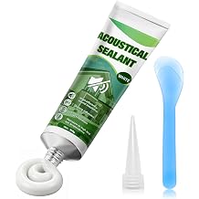 WANHAO Acoustic Caulk, High-Efficiency Sound Insulation, White
