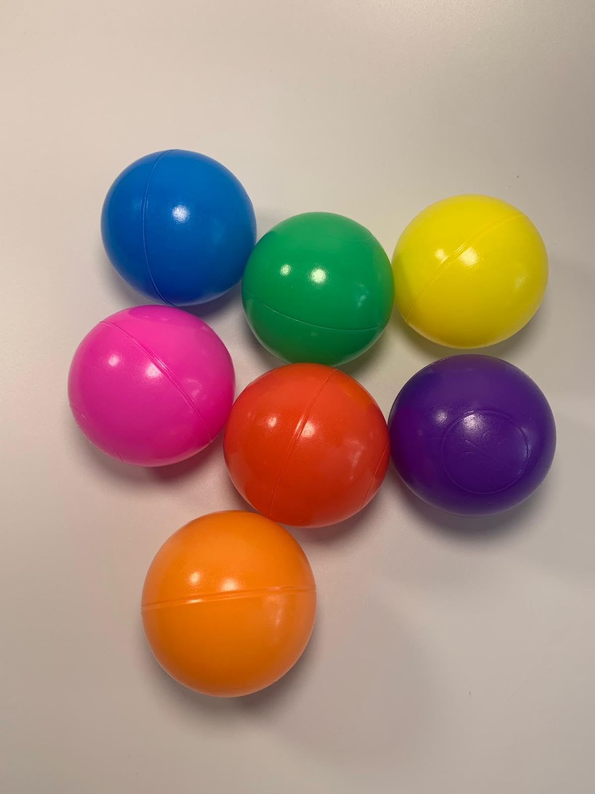 Genérico Bolas Piscina Infantil, Bolas Bebe, Bolas Parque Infantil, Pelotas para Niños 5,5 centímetros, 200 Unidades, Multicolor (200, Multicolor 5,5CM)