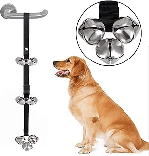 Great Dog Bells Puppy Bells Dog Doorbells for Door Knob Training Potty Adjustable Door Bell 7 Extra Large Loud DoorBells