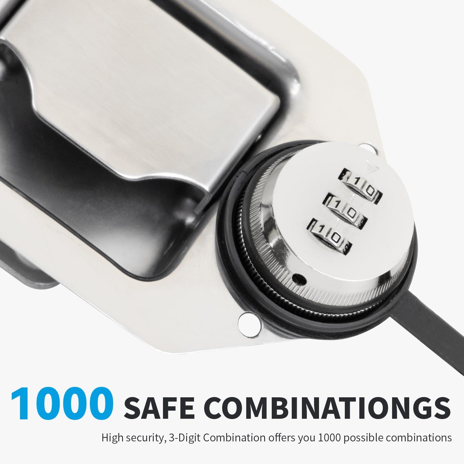 Snapklik.com : Combination Truck Tool Box Lock Replacement, 3 Digit ...