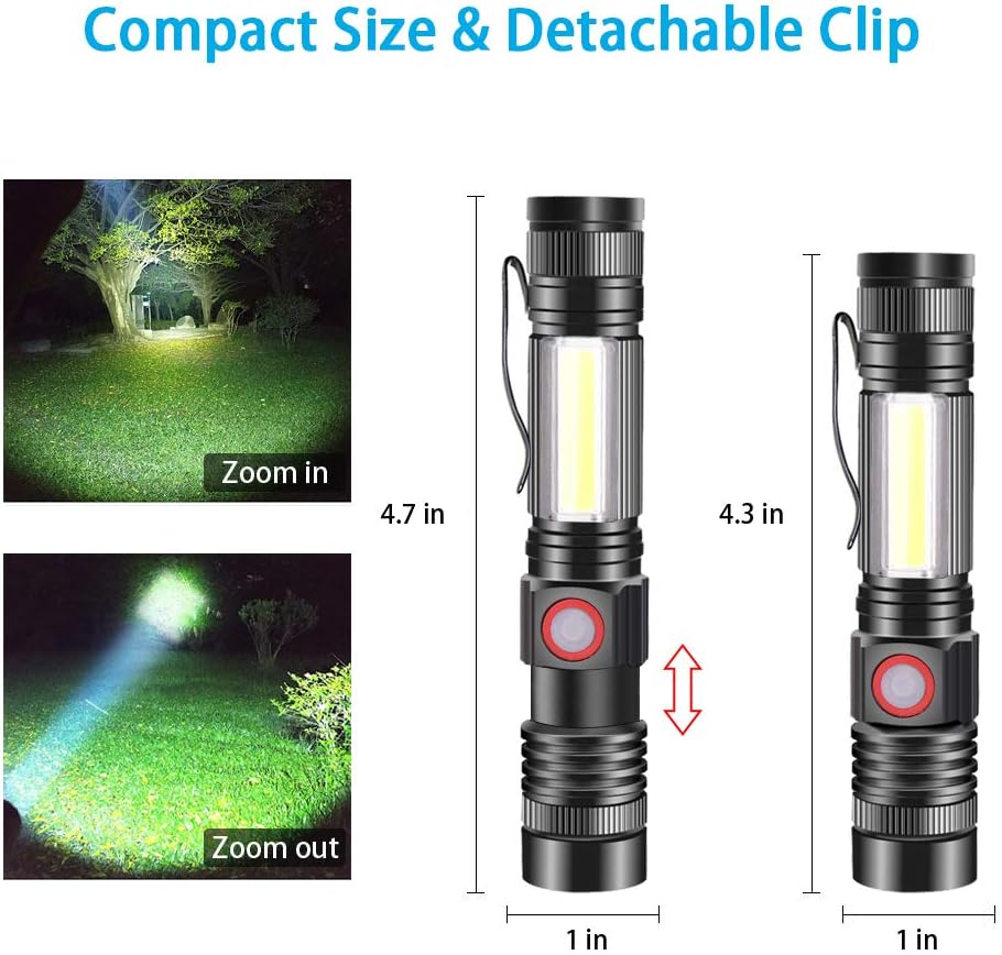 Flashlight Rechargeable Waterproof iToncs Flashlights Photo