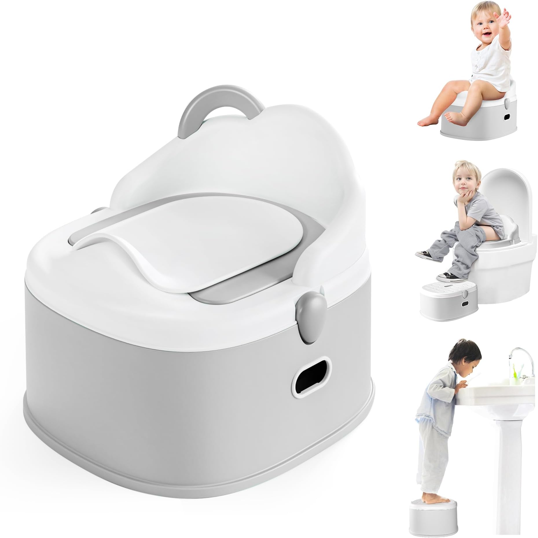 Amazon.com: CheerTry 3-in-1 Toddler Potty Training Toilet & Detachable ...