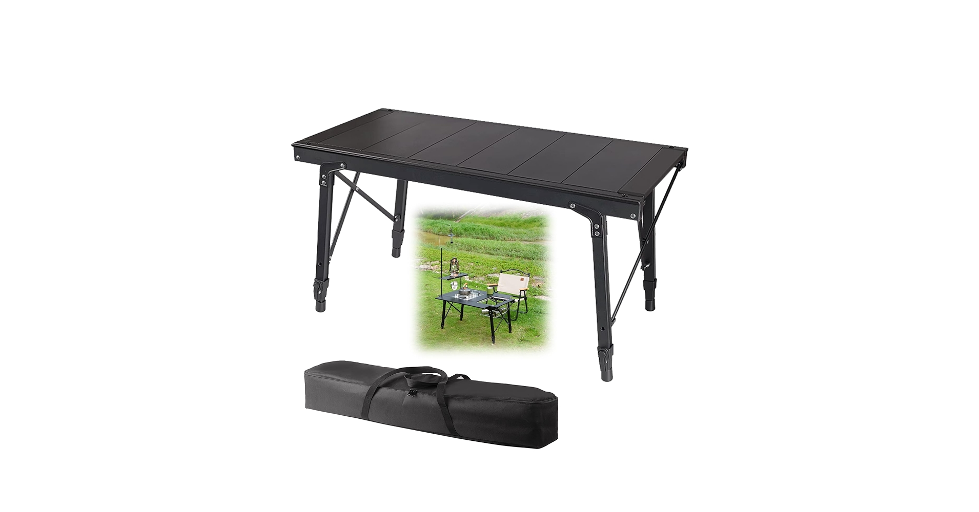 キャンプテーブルセット 専用カバン付き IGT テーブル1個追加可能 キャンプテーブルセット 専用カバン付き IGT テーブル1個追加可能