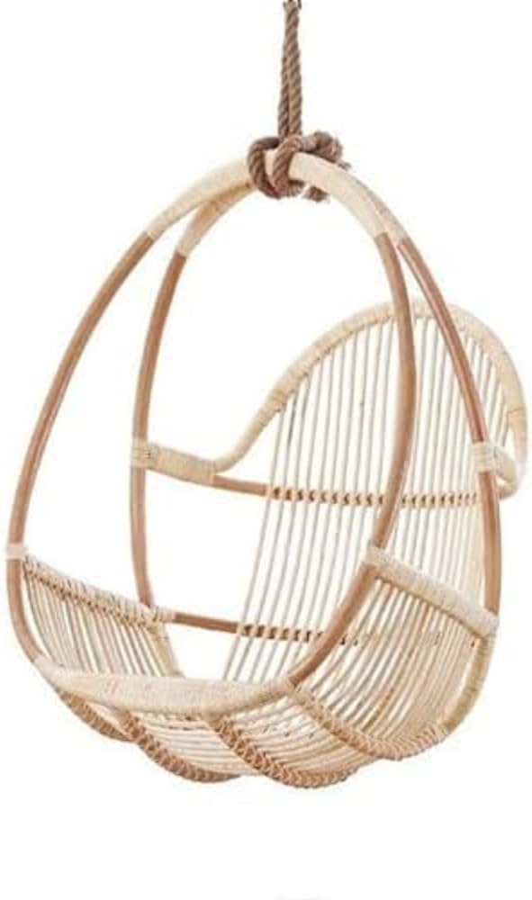 Amazon | ハンギングチェア たまご型 ハンモック チェア スタンド自立