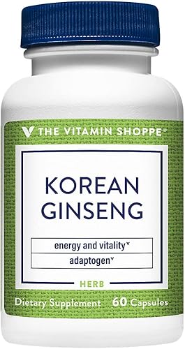 Raíz entera de ginseng coreano - Apoya la energía y la vitalidad - 648 mg (60 cápsulas)