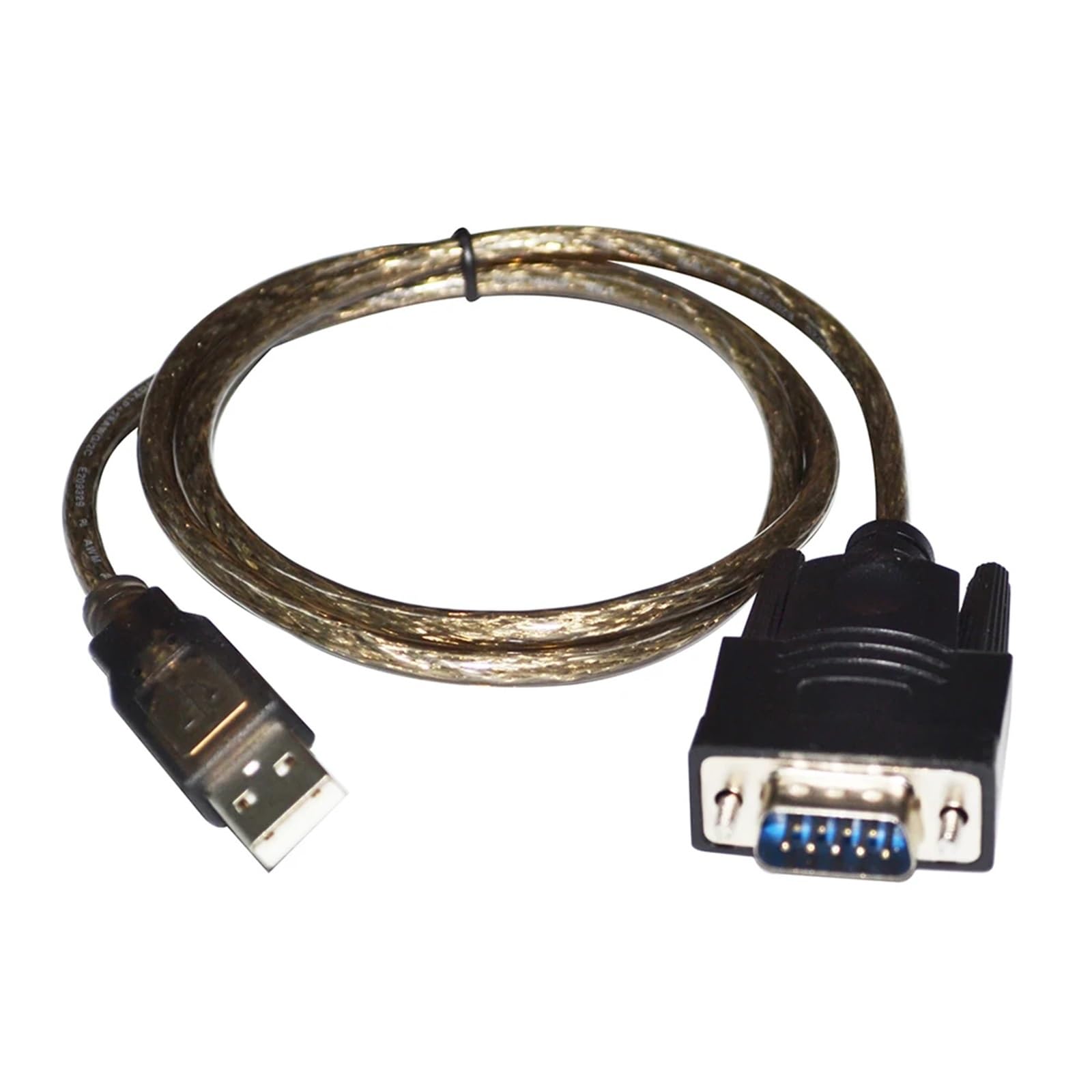 USB do RS232C D-SUB 9-pinowy DB9 męski adapter konwerter szeregowy kabel komunikacyjny wsparcie WIN7/8/10/CE/MAC/VISTA/LINUX (3 metry, szary)