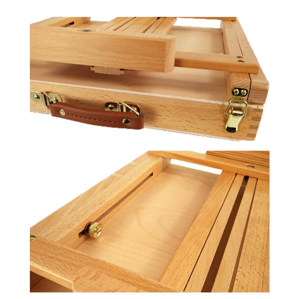 Caballete de mesa ajustable para niños y artistas, soporte portátil para bocetos y pintura, ideal para suministros de arte al óleo, acrílico y acuarela, perfecto para uso doméstico y en el aula
