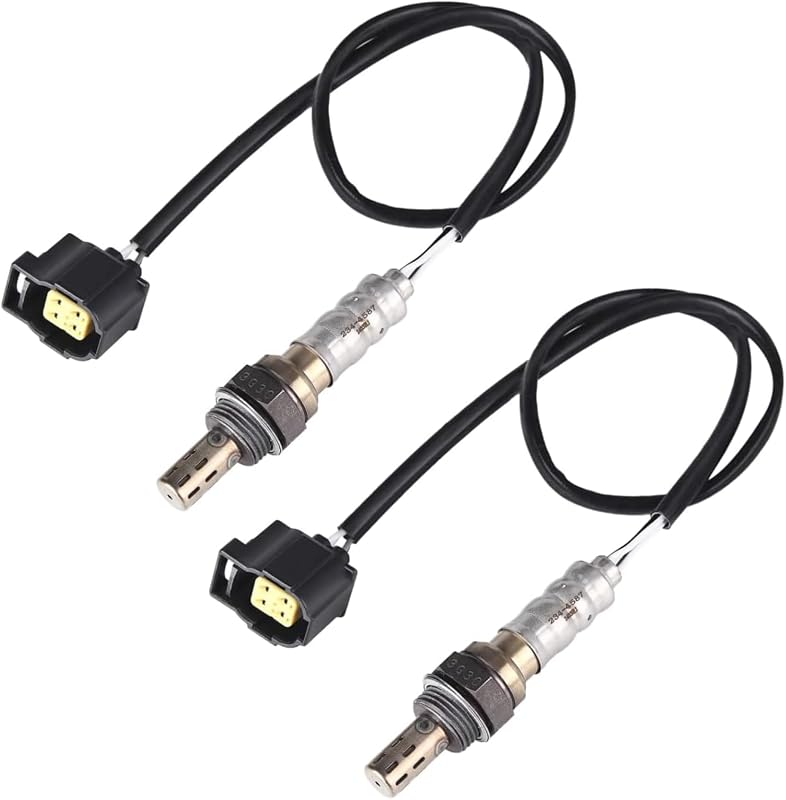 Sensor de oxigênio O2 Likala upstream e downstream 234-4587 para Dodge, Ram, Charger, Challenger, Jeep, Mitsubishi e Volkswagen – 2 unidades