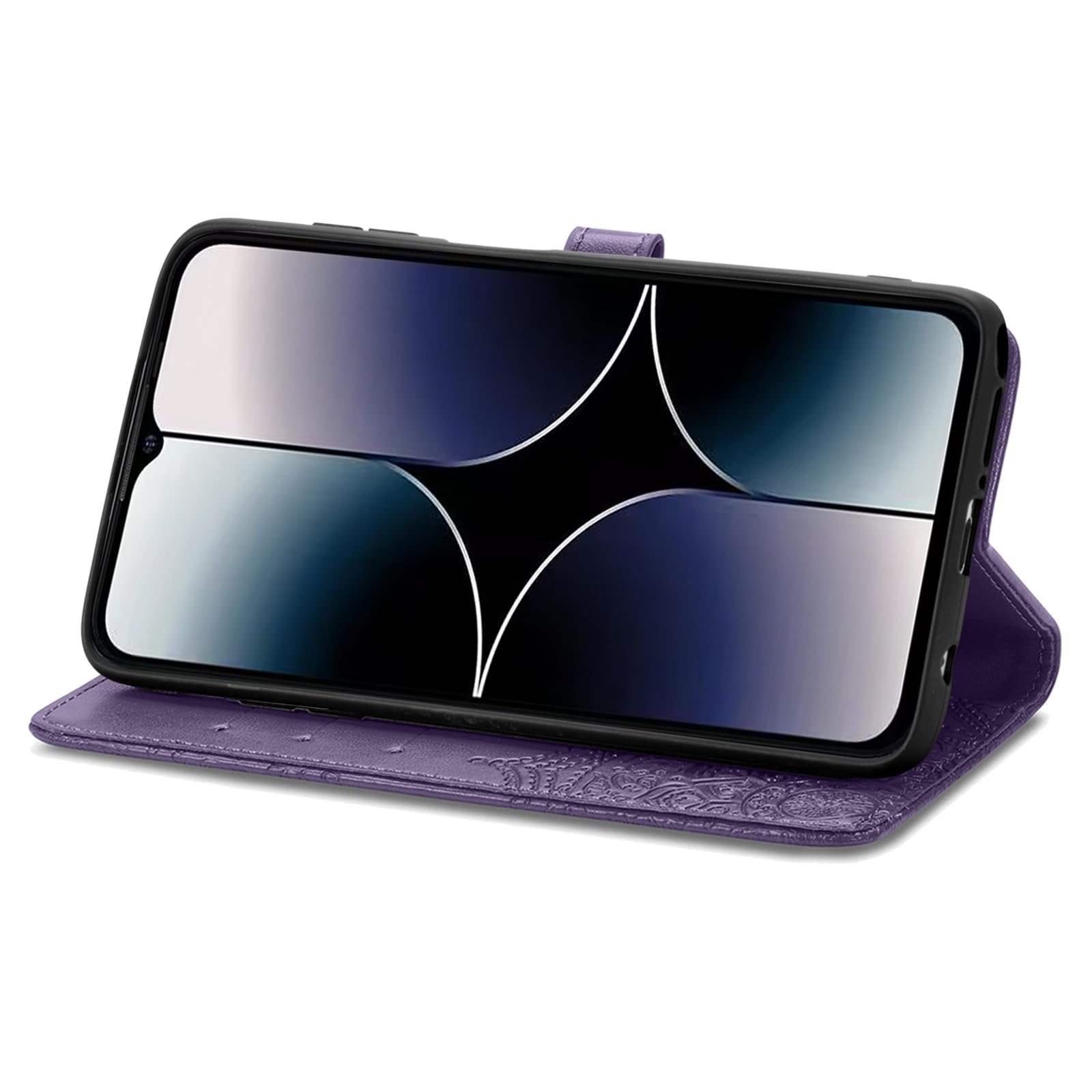 RonRon Cover Ulefone Note 15 Libro, Flip Custodia Portafoglioin Pelle
