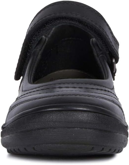 Geox Girl's Ballet Ballerina, Black, Womens 10