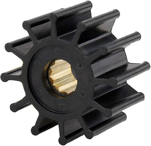 Miniatura 4 de Impulsor de bomba de agua intraborda 09-1027B-1 Reemplazo para Johnson F5B Jabsco 1210-0001-P Onan 132-0162 Volvo Penta 860203 3862281 875812