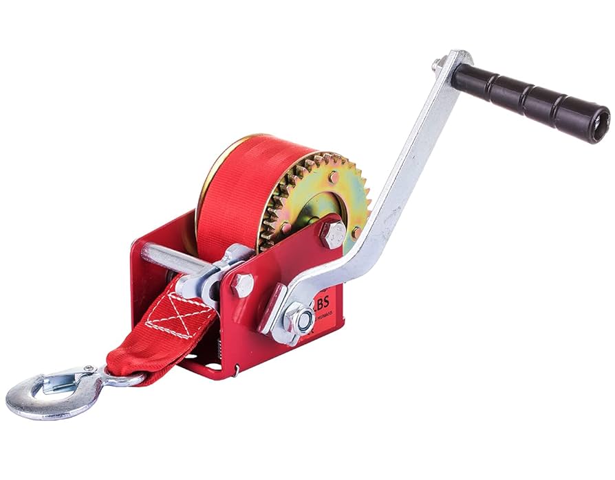 KATSU Tools Manual Winch 600lbs 270kg With 10m Steel Cable For Car