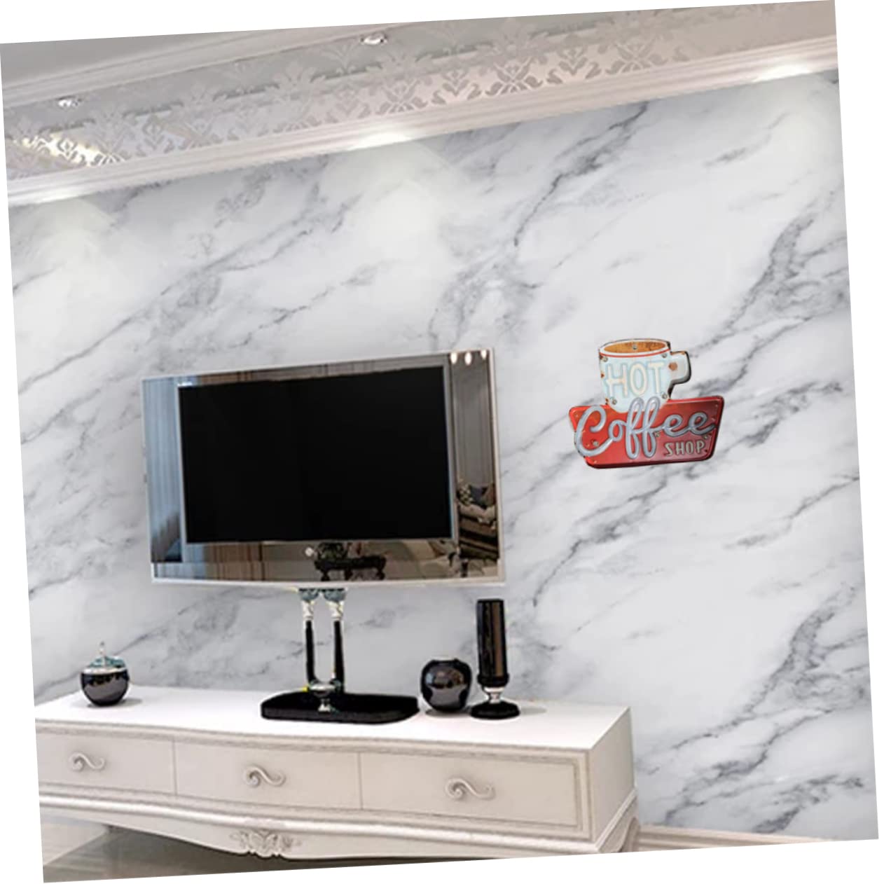 Letrero Luminoso LED Café Retro Creativo para Pared