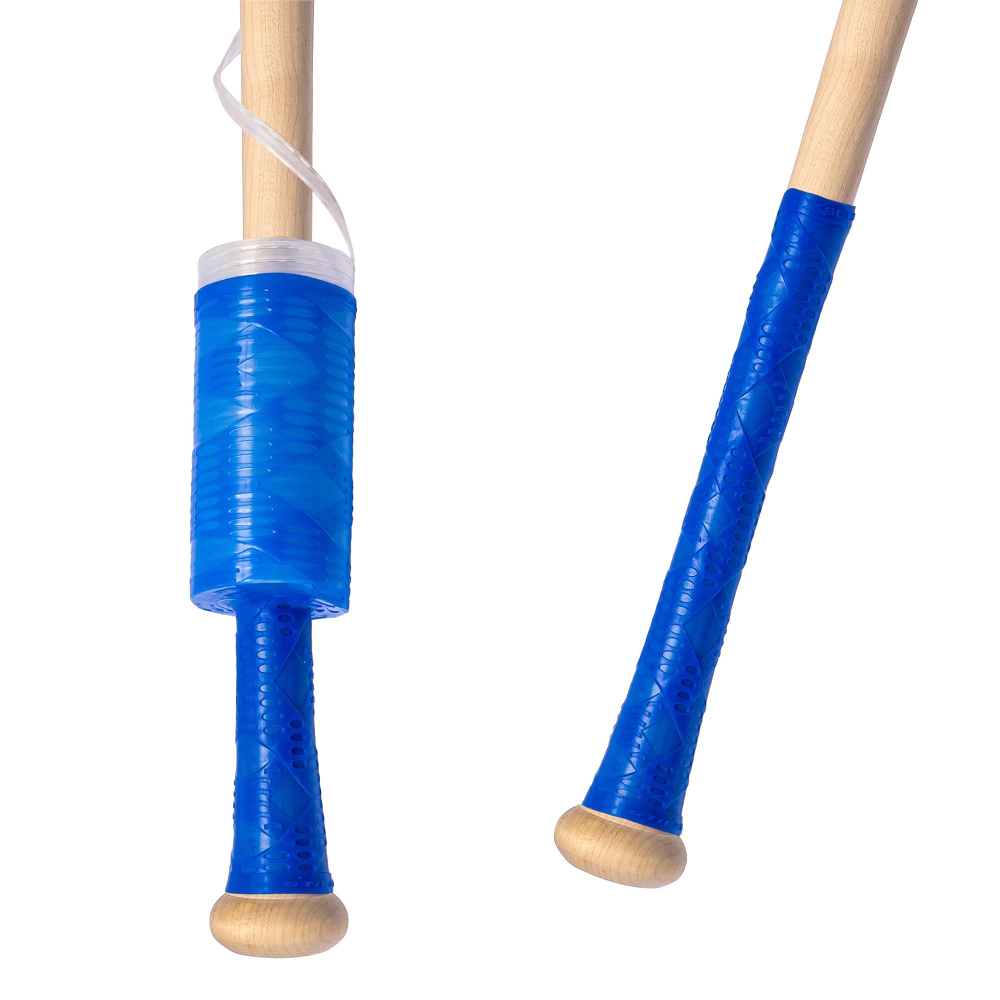 StickGrip X Series - Baseball Bat Grip, Premium Baseball Accessories,Enhanced Texture for Optimal Performance - Weather Resistant (Blue, 10