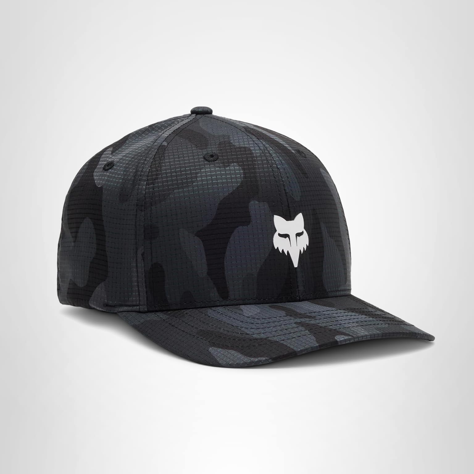 Amazon.com: Fox Racing Men's Fox Head Tech Flexfit Hat, Black Camo